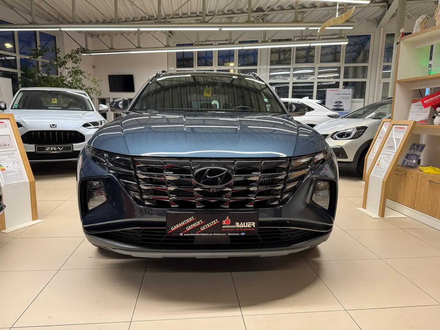 Hyundai TUCSON Prime Plug-In Hybrid 4WD | Anhängerkupplung Blauw - 2