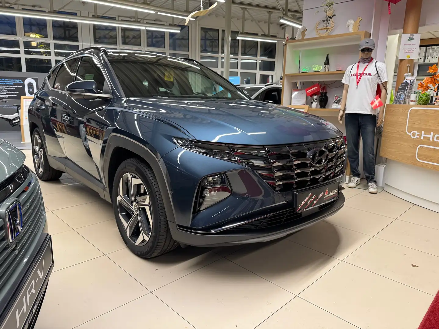 Hyundai TUCSON Prime Plug-In Hybrid 4WD | Anhängerkupplung Blauw - 1