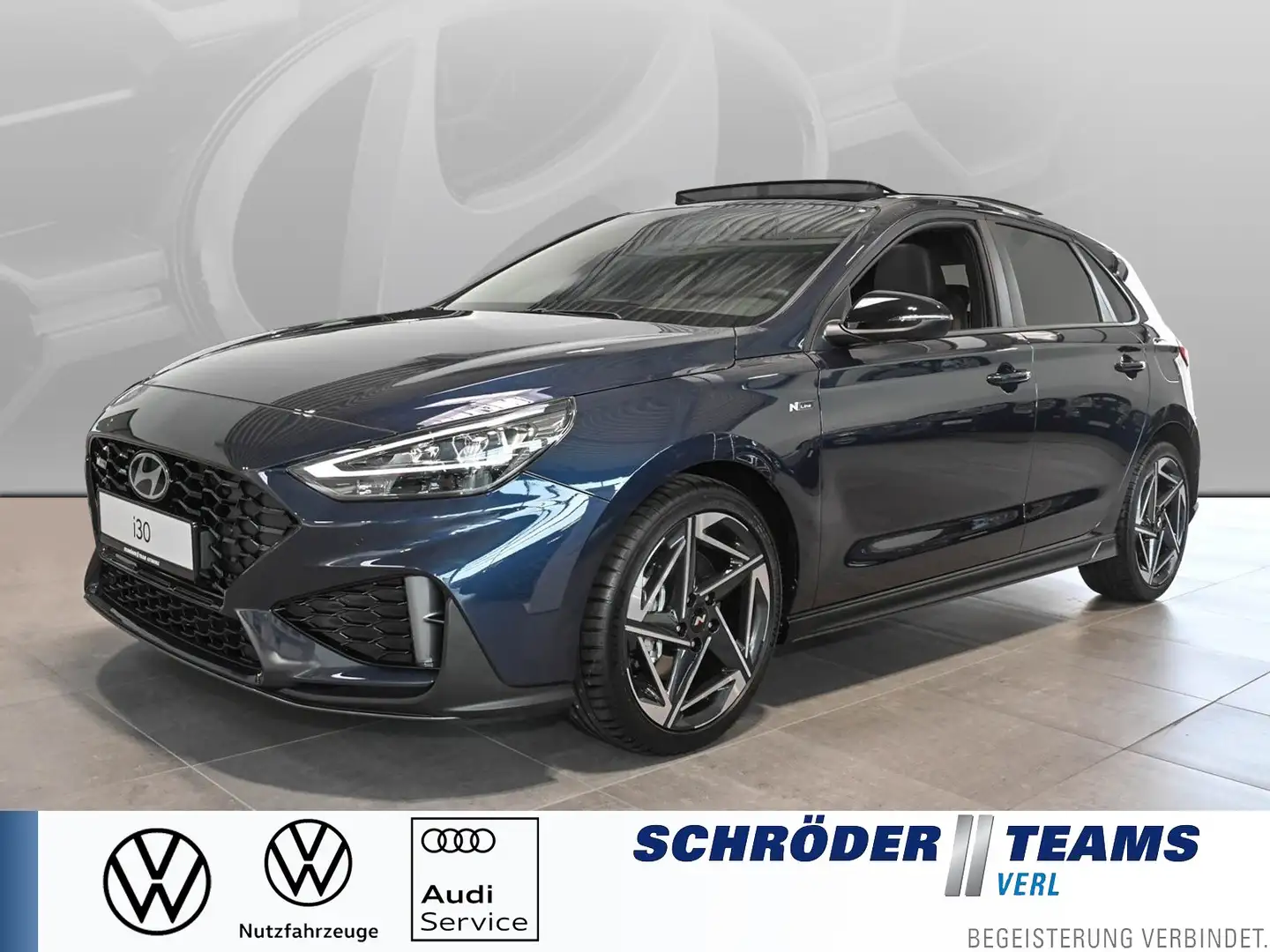 Hyundai i30 1.5 T-GDI DCT 48V N Line Blau - 1