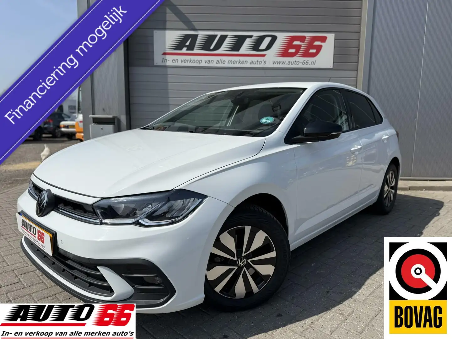 Volkswagen Polo 1.0 TSI GOAL camera CarPlay Cruise Control Alb - 1
