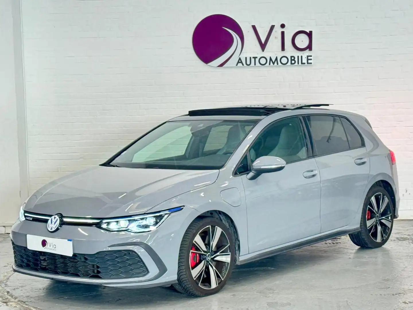 Volkswagen Golf 1.4 eHybrid 245 GTE / TOIT OUVRANT / CUIR Gris - 1
