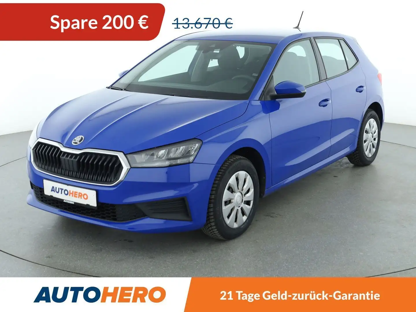 Skoda Fabia 1.0 MPI Easy*LED*LIMITER*GARANTIE* Blau - 1