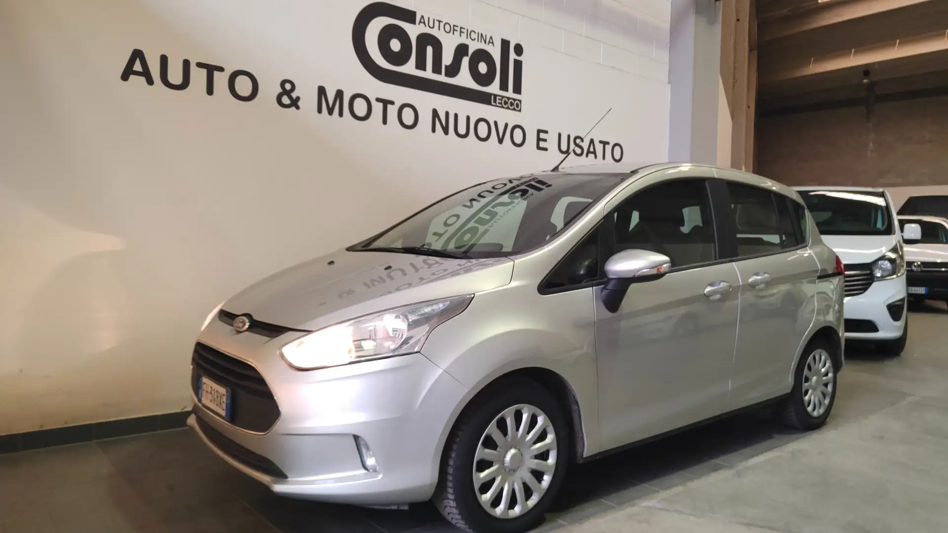 Ford B-Max B-Max 1.5tdci BUSINESS 75cv E6 OK NEOPATENTATI Argento - 1