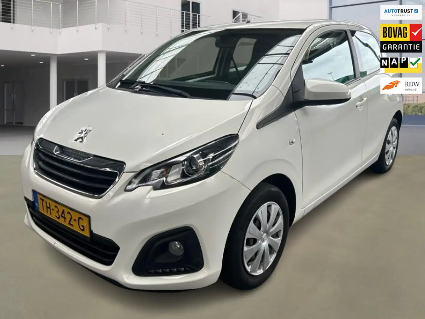 Peugeot 108 1.0 e-VTi Active 1e Eig. 46.300 km +NAP NL-auto Blanc - 1