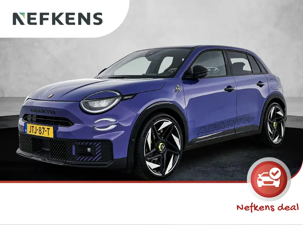 Abarth 600e 2025 из Европы — купить под ключ