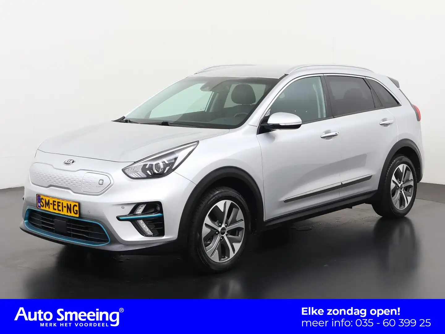 Kia e-Niro DynamicLine 64 kWh 3 fase | SOH 100% | Camera | Na Silber - 1