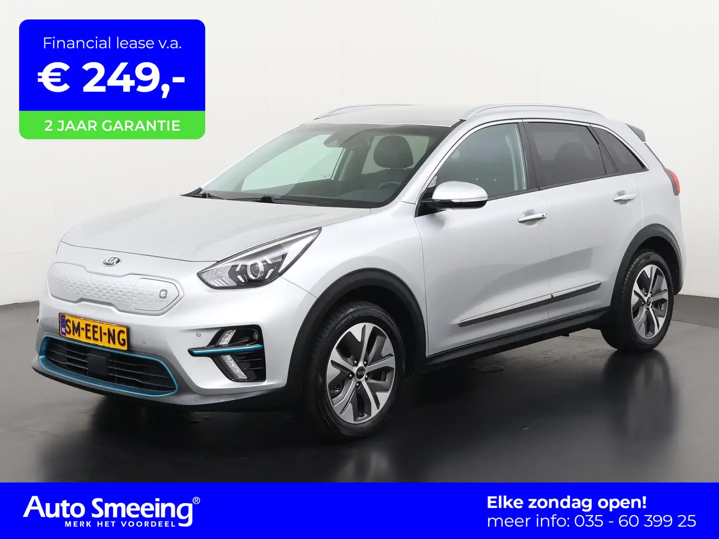 Kia e-Niro DynamicLine 64 kWh 3 fase | SOH 100% | Camera | Na Plateado - 1