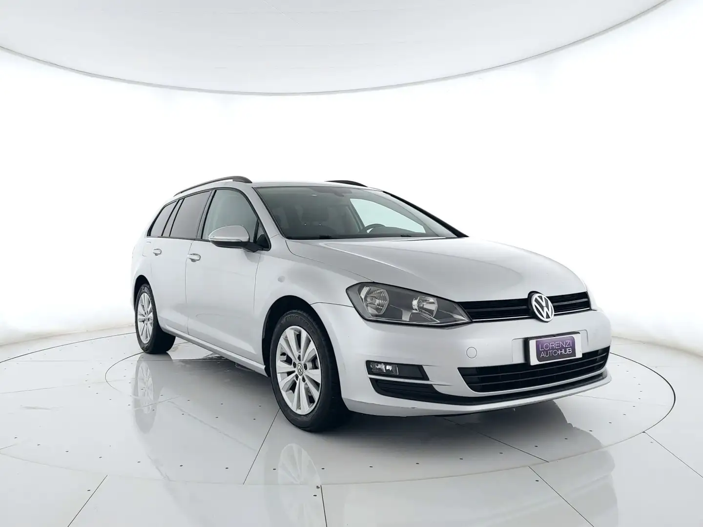 Volkswagen Golf Variant 1.6 tdi (btdi) Comfortline 110cv COMMERCIANTI+GANC Argento - 1