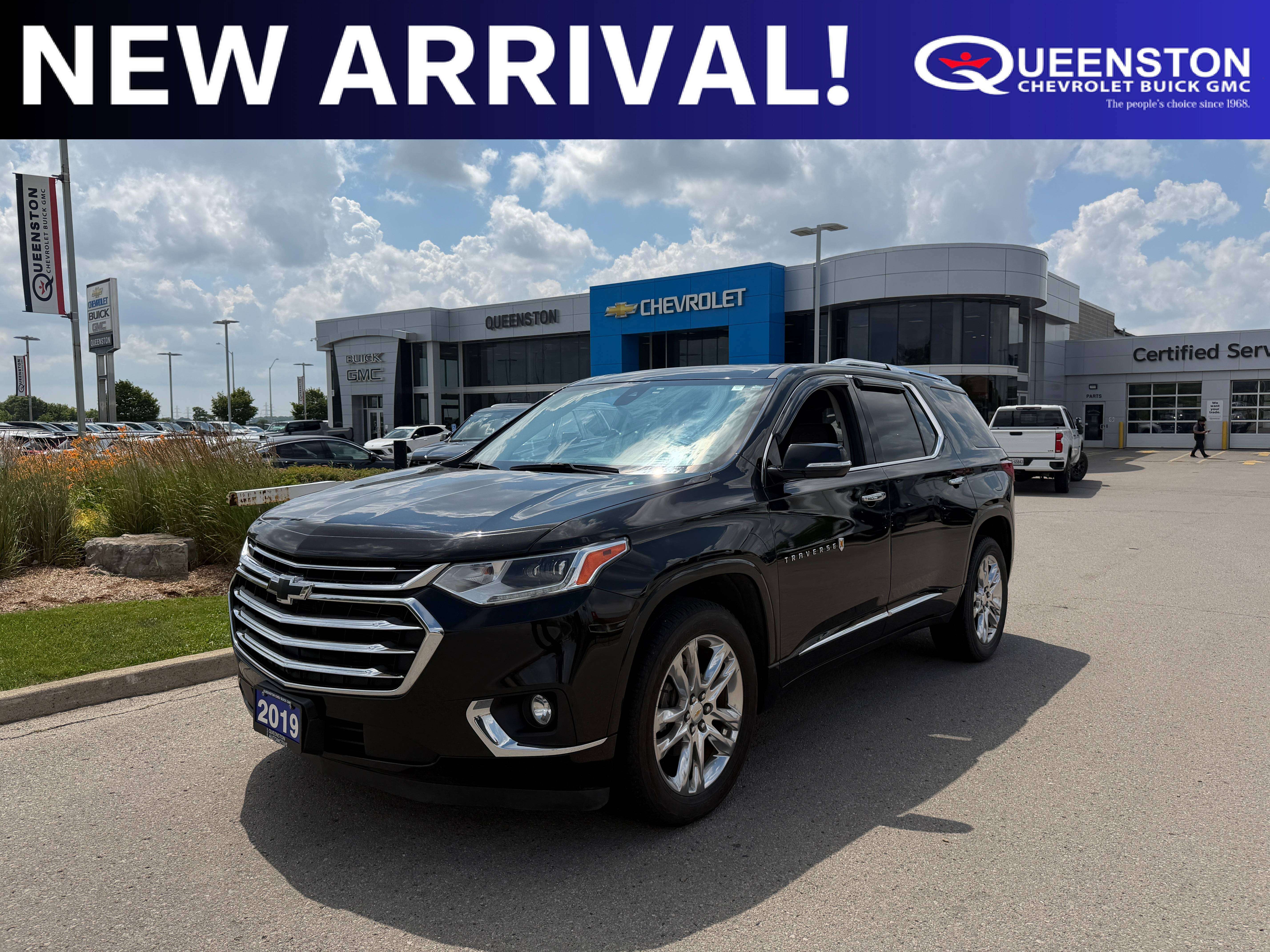 Black 2019 Chevrolet Traverse SUV / Crossover Four-Wheel Drive Automatic