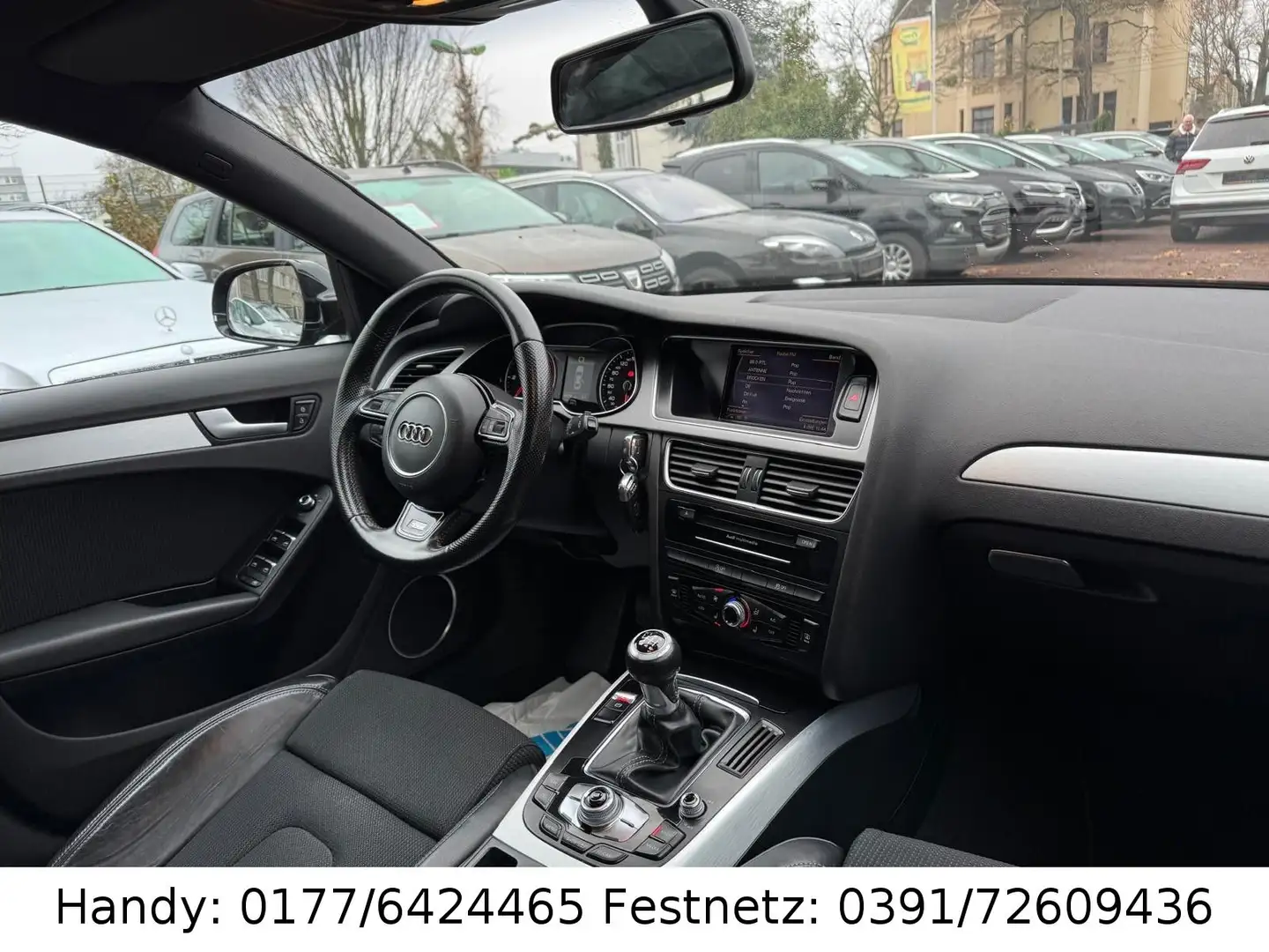 Audi A4 3.0 TDI S line/XENON/NAVI/LEDER/SHZ/PDC/8xALU Noir - 2