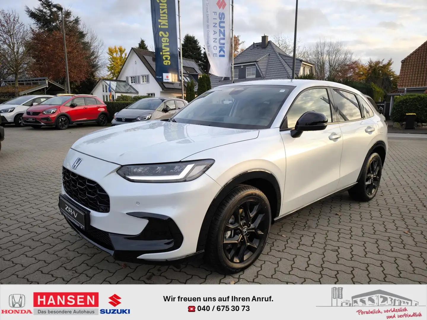 Honda ZR-V 2,0 Sport Hybrid Grün - 1