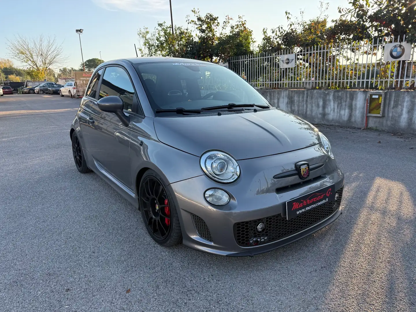 Abarth 595 595 1.4 Turbo T-Jet 140 CV Gris - 1