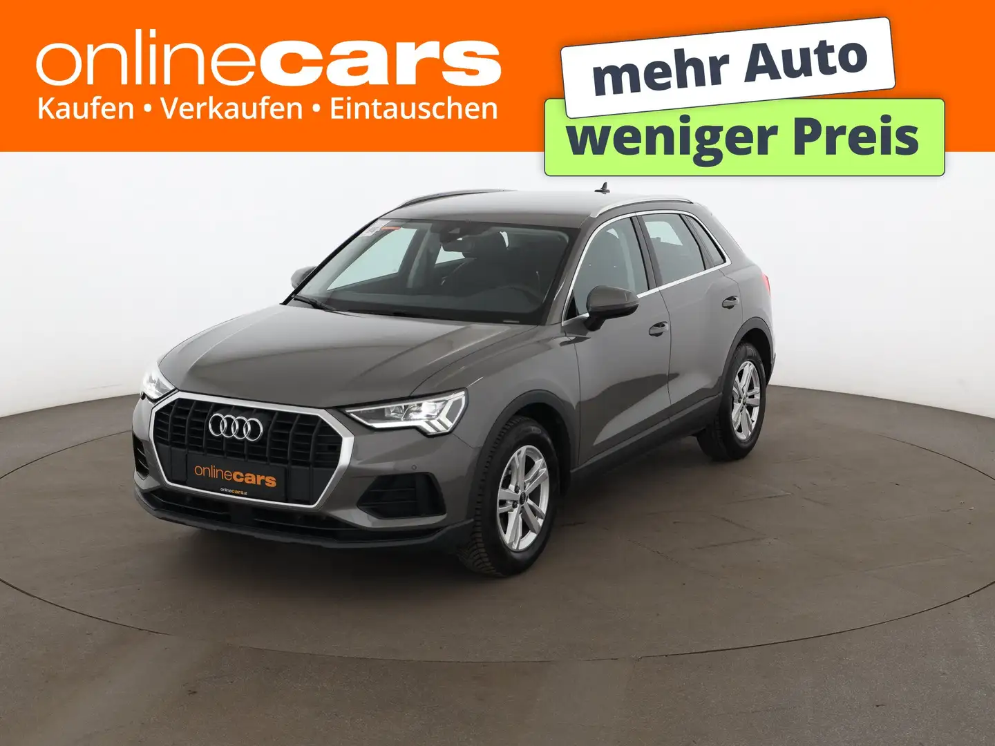 Audi Q3 35 TFSI Aut LED AHK LEDER NAVI SITZHZG R-CAM Grau - 1