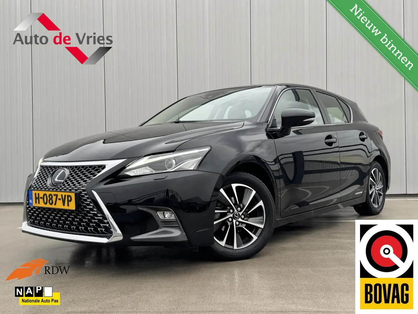 Lexus CT 200h Business Line Pro|Trekhaak|NL-Auto Zwart - 1