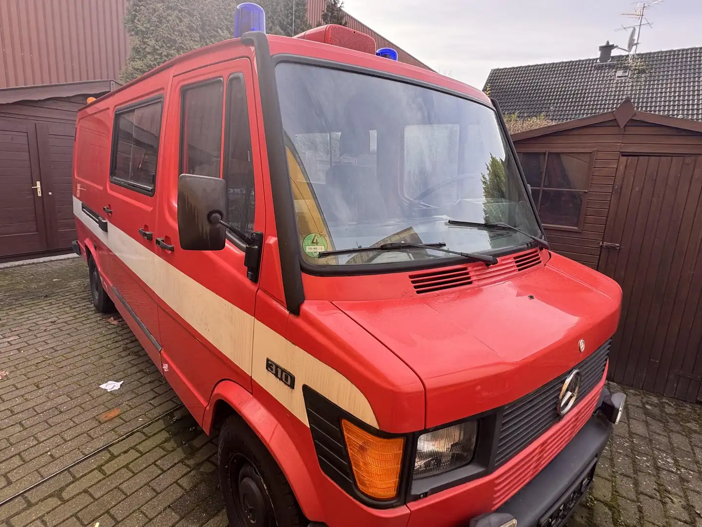 Mercedes-Benz T1 T1 310 602.061 Rojo - 2