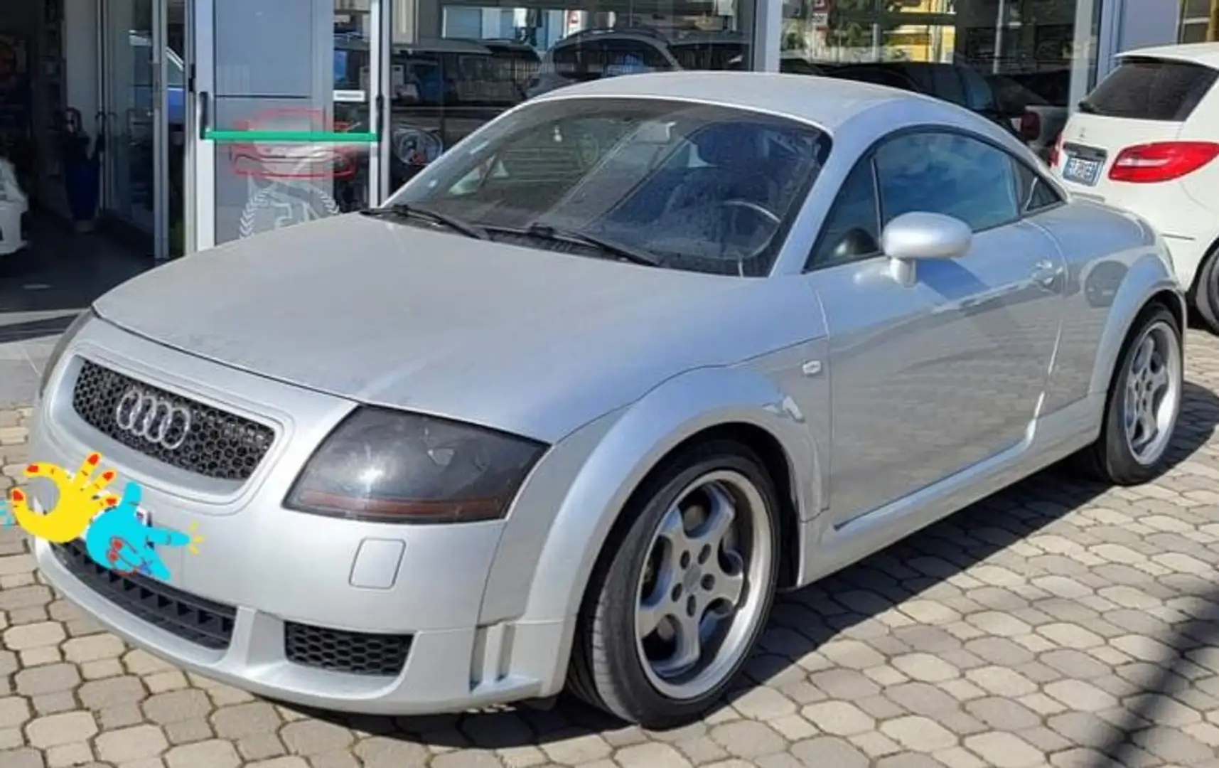 Audi TT TT I 1998 Coupe 1.8t quattro 225cv Argento - 2