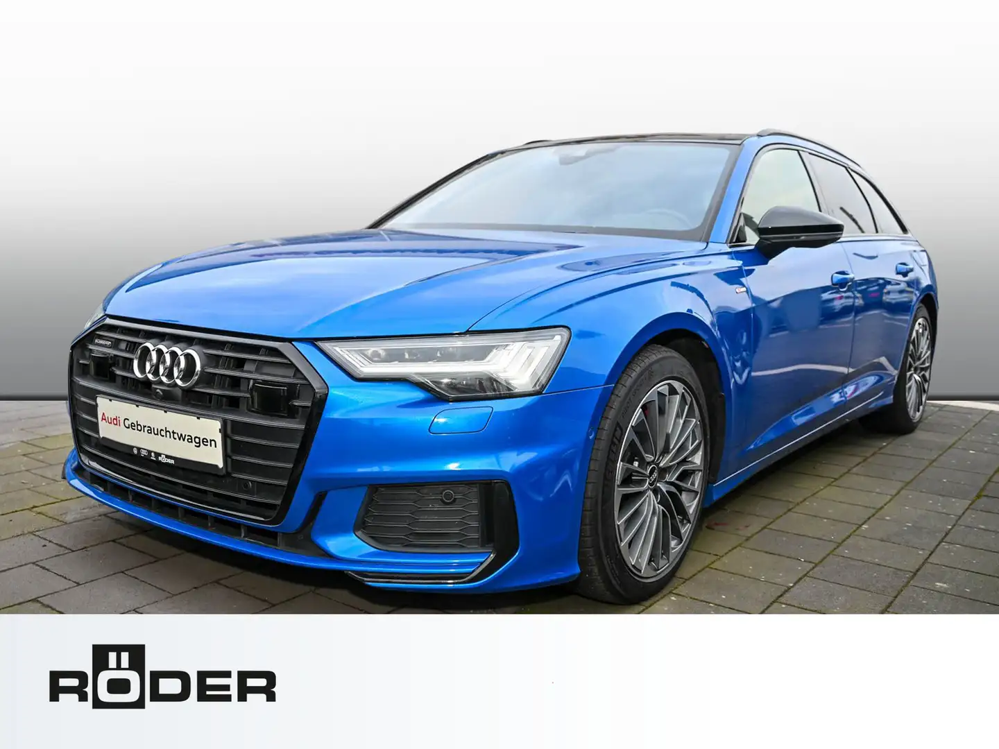 Audi A6 Avant 55 TFSI e quattro sport HUD Matrix Pano Blau - 1