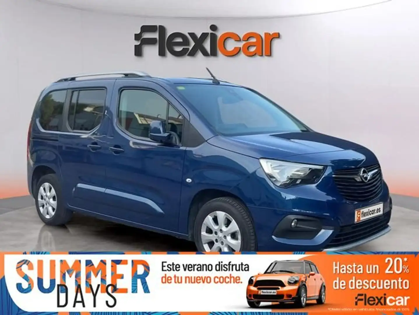 Opel Combo 1.5+TD+96kW+%28130CV%29+S%2FS+Selective+XL Azul - 1