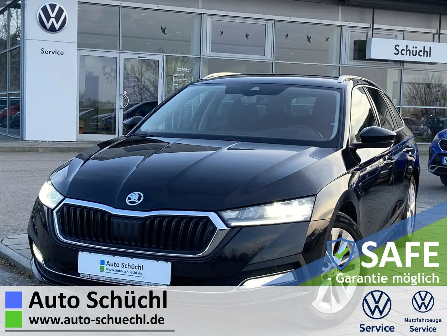 Skoda Octavia Combi 1.5 TSI Style NAVI-COLUMBUS+LED+HE Schwarz - 1