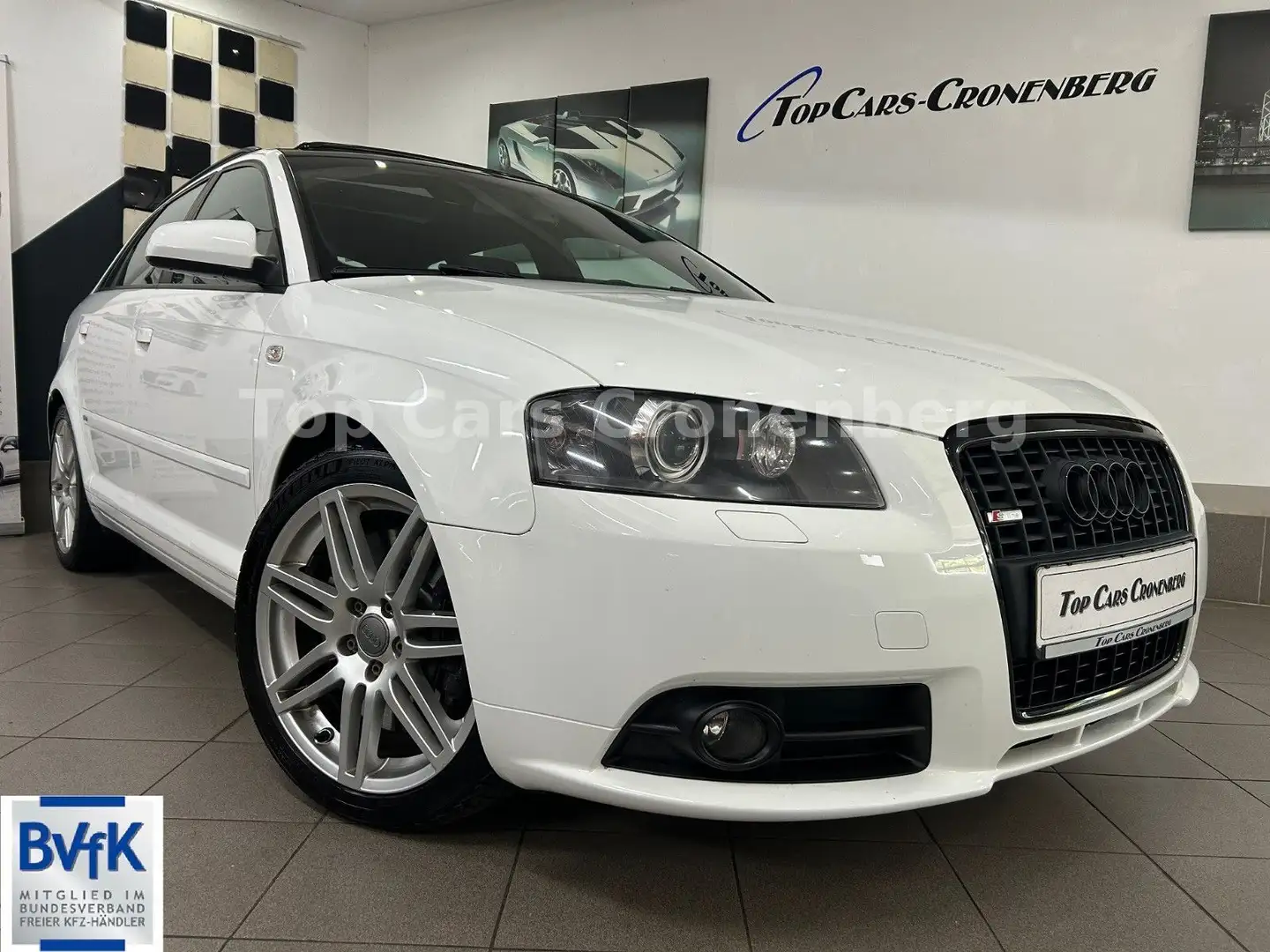 Audi A3 3.2 S line Sportpaket plus quattro*Pano*Navi Bianco - 1