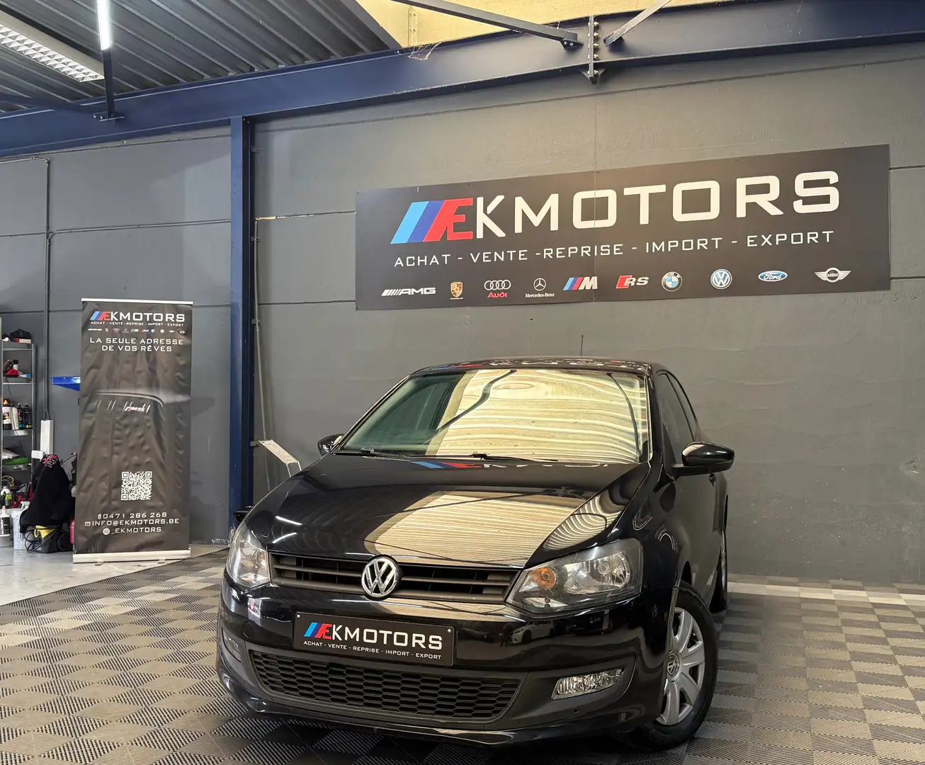Volkswagen Polo °AIRCO°V.CENTRAL°PROPRE Noir - 1