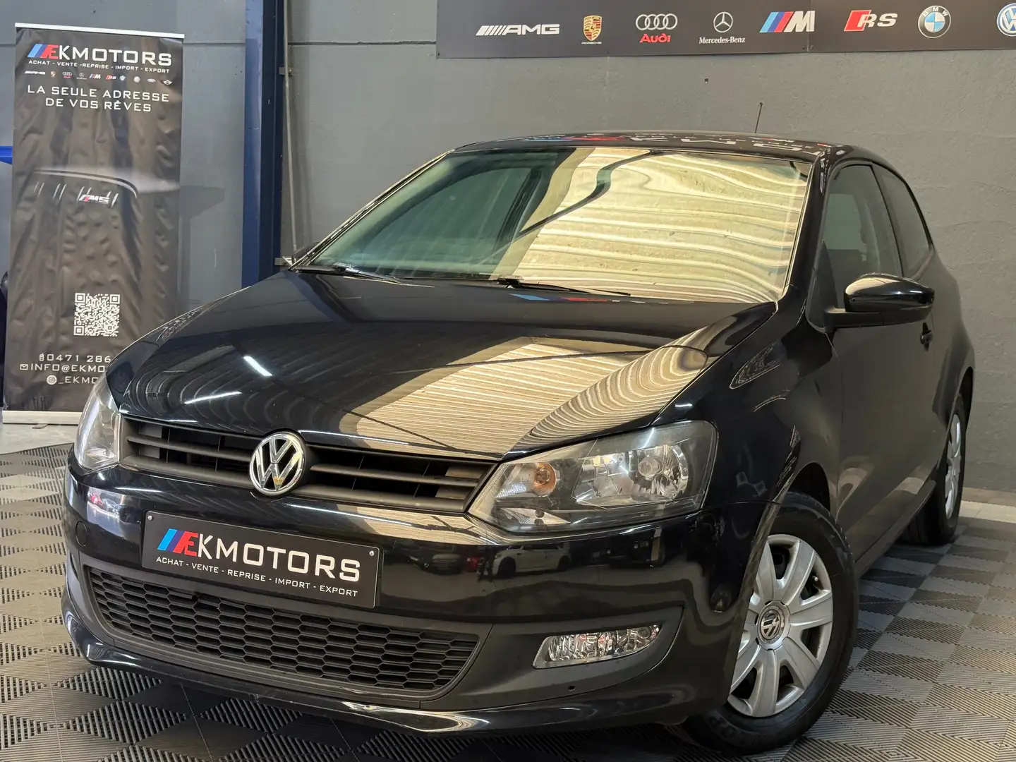 Volkswagen Polo °AIRCO°V.CENTRAL°PROPRE Noir - 2