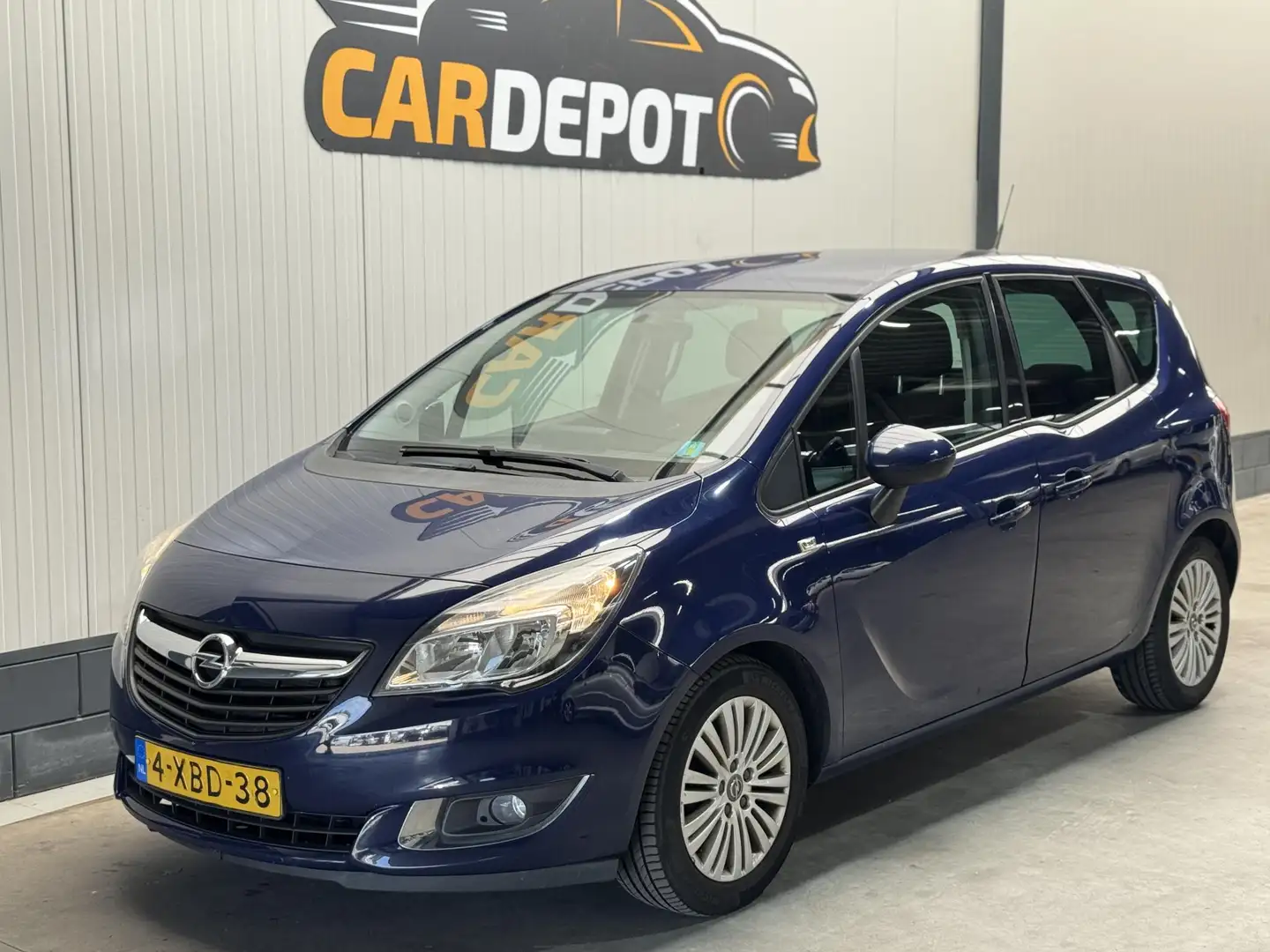 Opel Meriva 1.4 Turbo Design Edition Nette wagen. Vol jaar APK Blauw - 1