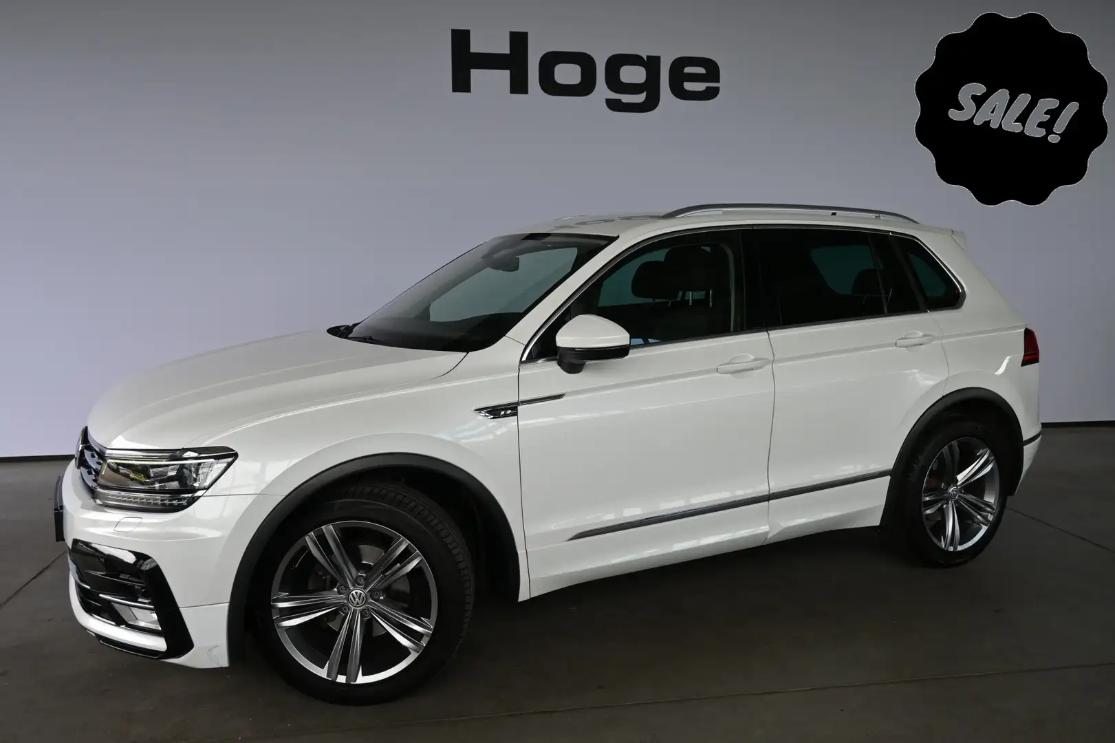 Volkswagen Tiguan 1.4 TSI ACT R-LINE Connected Series Trekhaak Clima Wit - 1