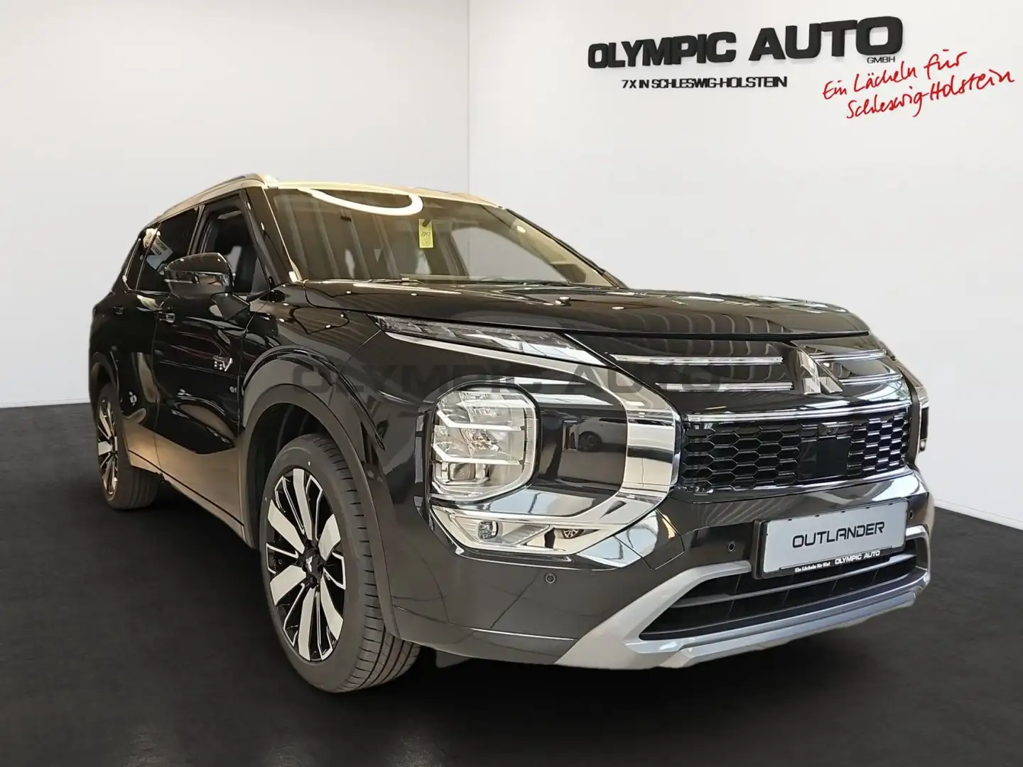 Mitsubishi Plug-In Hybrid Outlander Top  4WD LEDER STANDHZG Black - 2