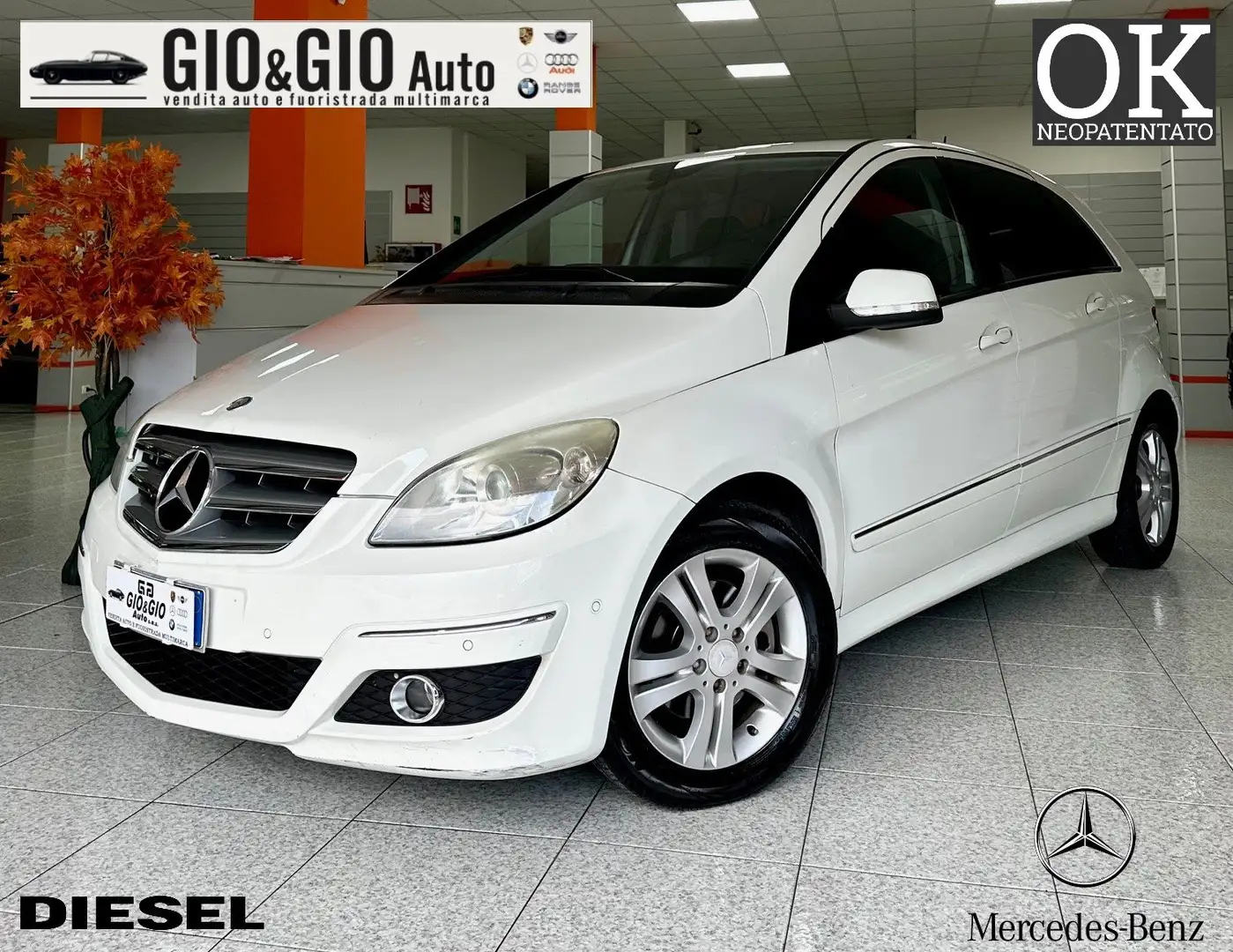 Mercedes-Benz B 180 B 180 cdi Chrome "OK NEO PATENTATI" Blanco - 1