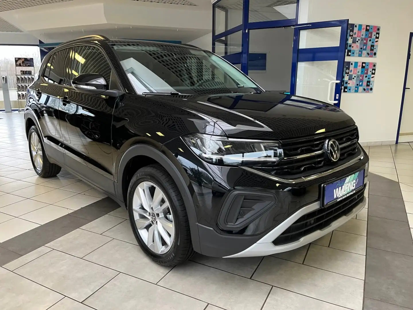 Volkswagen T-Cross 1.0 TSI-DSG LIFE, IQ-Drive, ACC, RFK+++ Siyah - 1