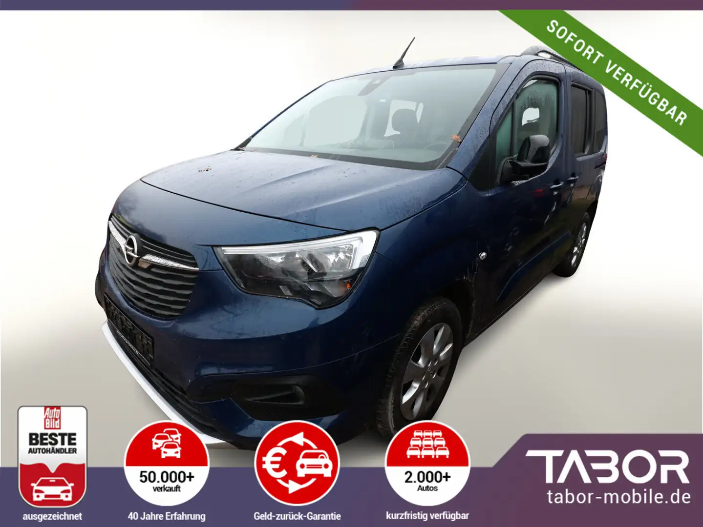 Opel Combo Life Life 1.2 Turbo 130 Aut. Ultimate 7-S Nav Blau - 1
