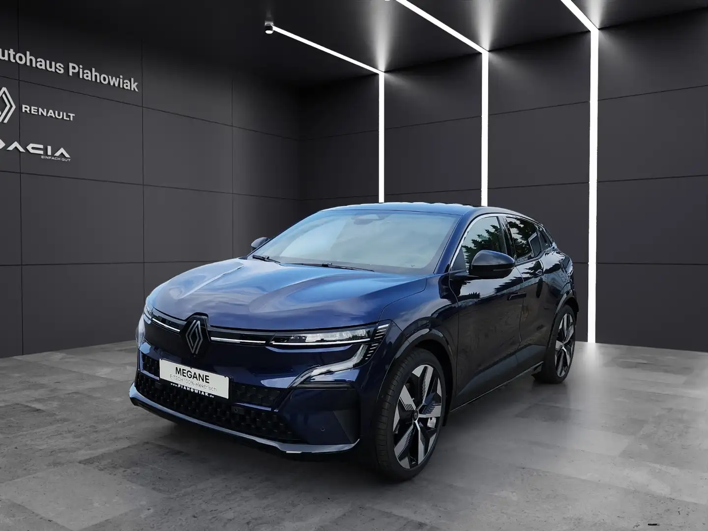 Renault Megane E-Tech Techno EV60 220hp  Navi Elektro Rückfahrkam Blau - 1
