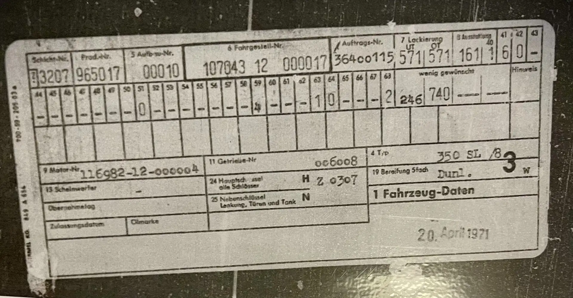 Mercedes-Benz 350 Mercedes-Benz 350 SL /Nummer 17! H-Kennz. Gutacht. Rot - 2