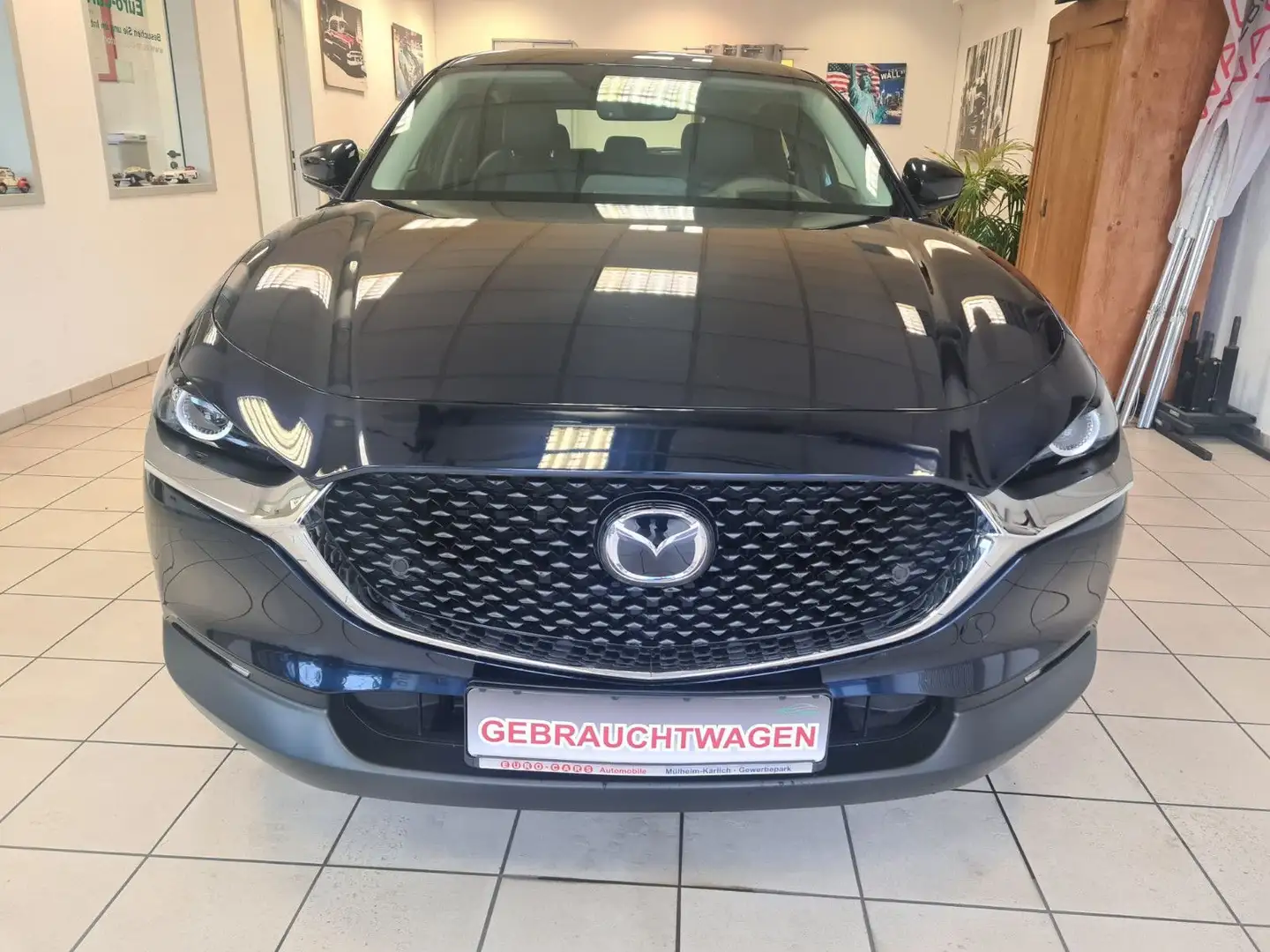 Mazda CX-3 0 Selection 2WD/ 8.FACH BEREIFT/ AHK/ NAVI Blau - 2