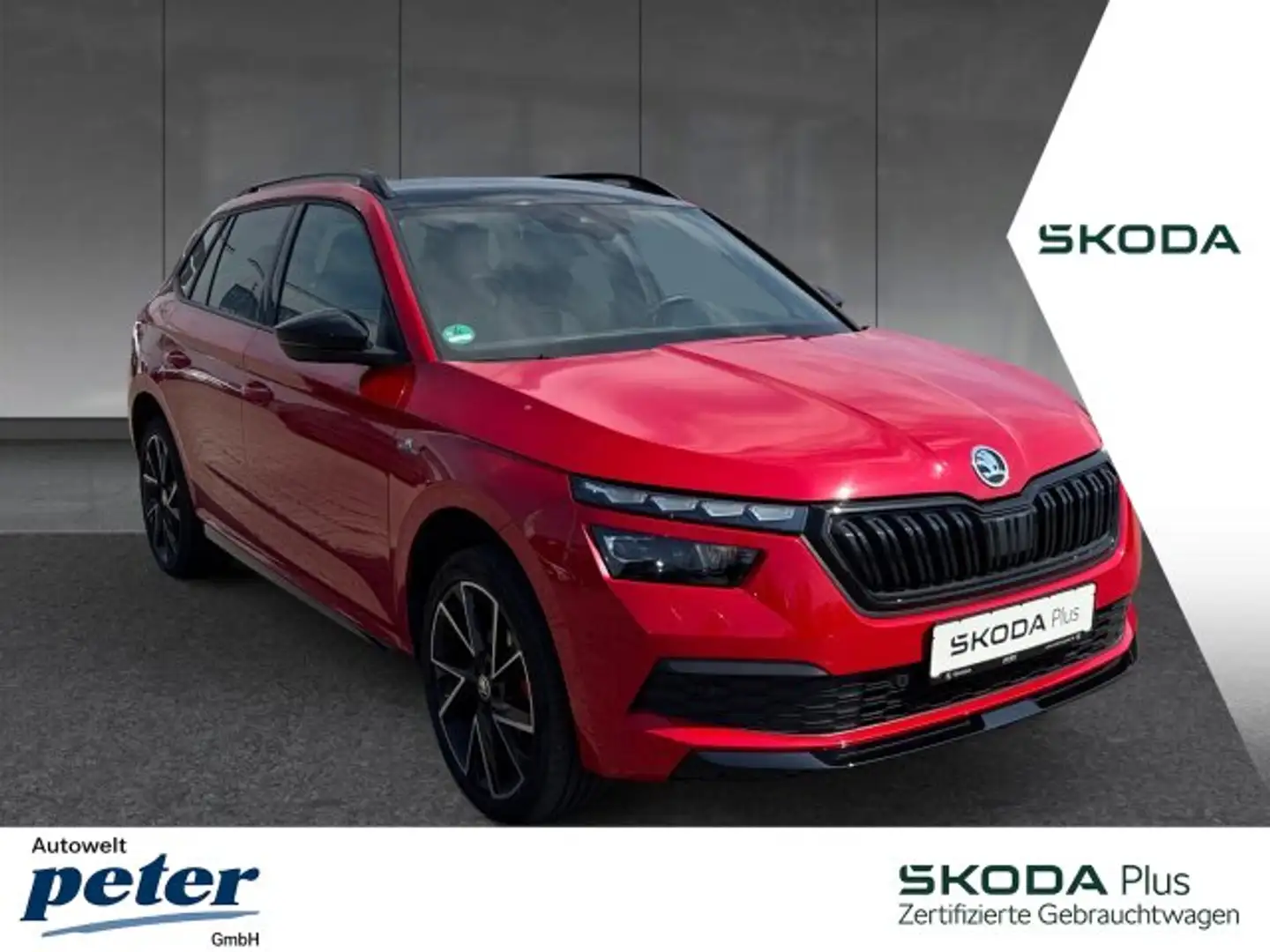 Skoda Kamiq Kamiq 1.0 TSI DSG Monte Carlo (EURO 6d) Rouge - 1