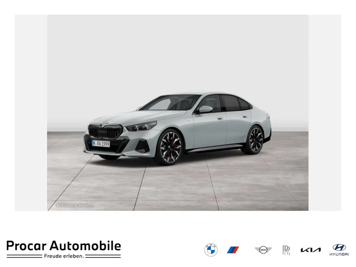 BMW 520 d M Sport RFK H/K NAVI LED PDC V+H DAB SHZ Grijs - 1