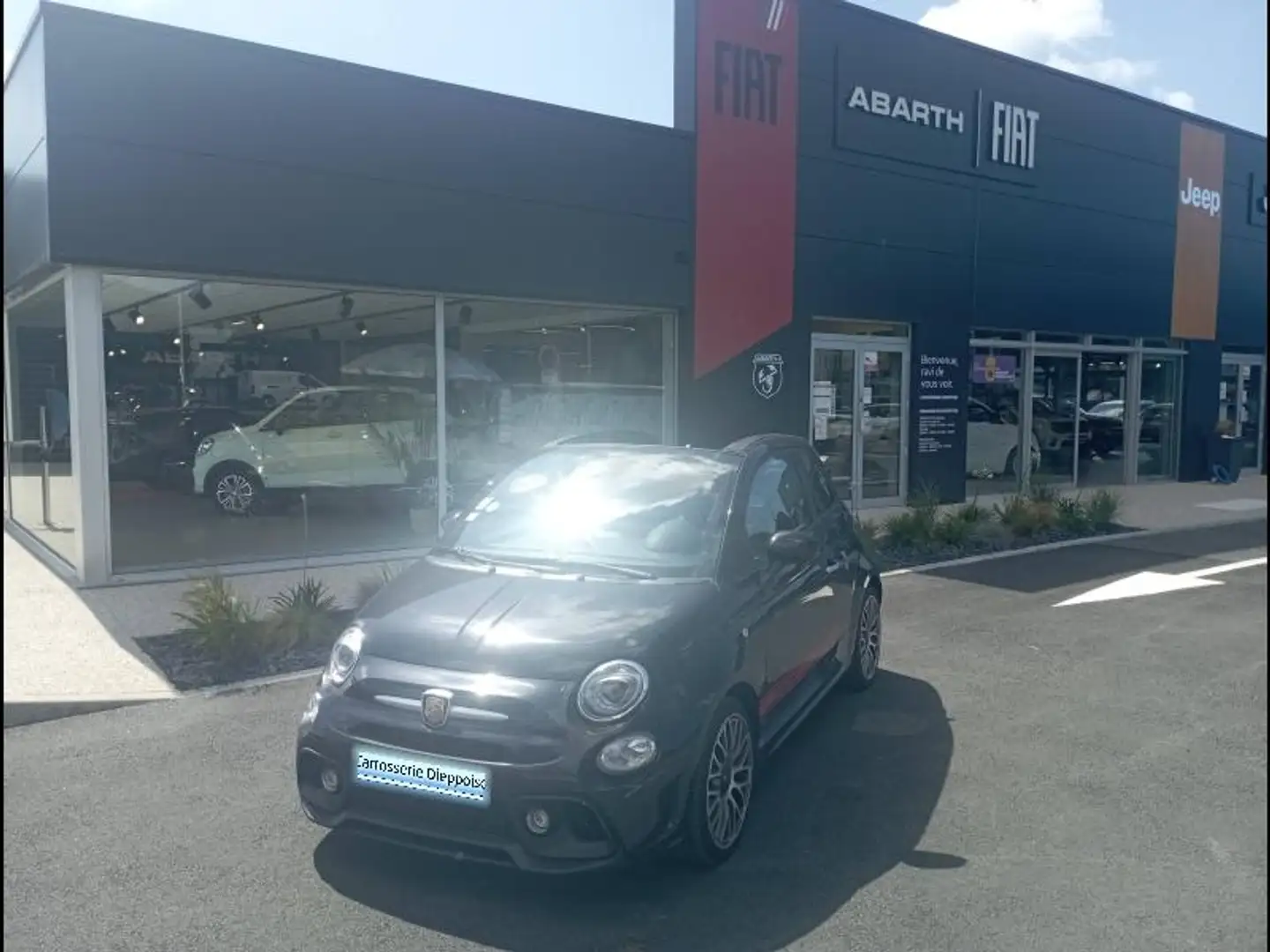 Abarth 500C 1.4 Turbo T-Jet 145ch 595 Noir - 1