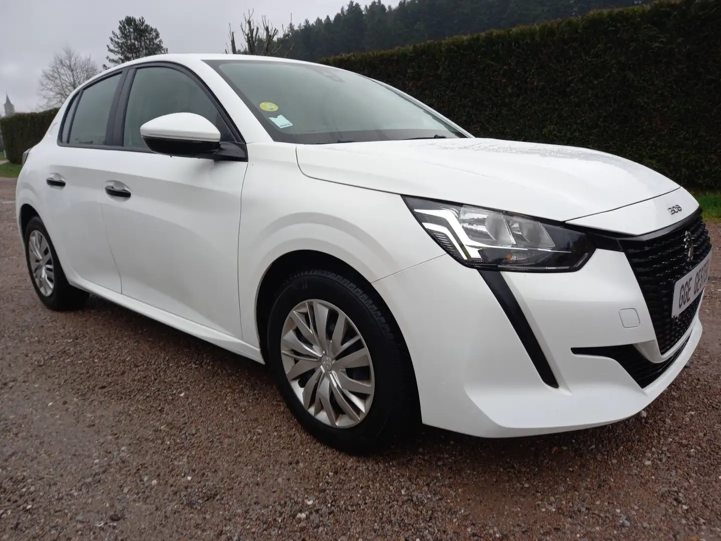 Peugeot 208 1.5 BLUEHDI 100 PREMIUM PACK GPS 2 PLACES 32363KMS Blanc - 1