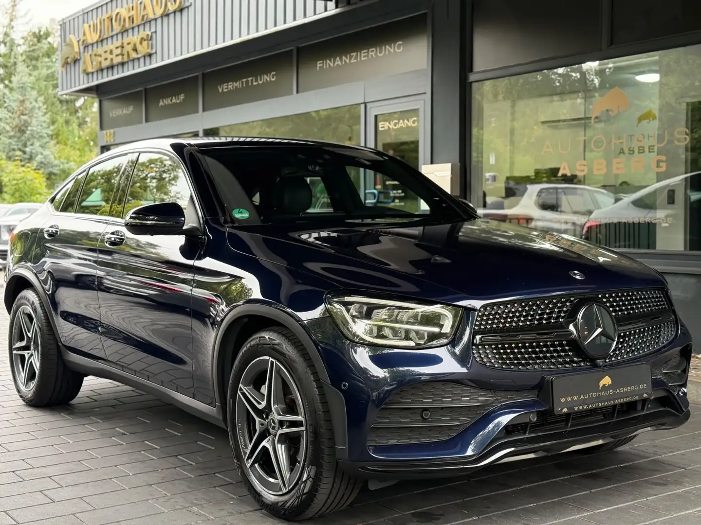 Mercedes-Benz GLC 200 Coupe AMG LINE/DIGITAL/360°/TOTW/HEAD-UP Blau - 1