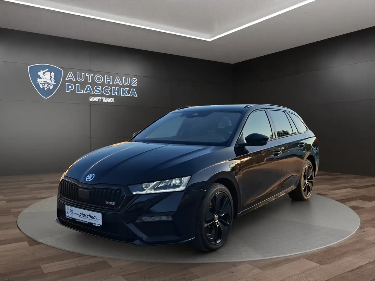 Skoda Octavia C. 1.4 TSI DSG RS iV AUTOMATIK+AHK Klima Leder Schwarz - 1