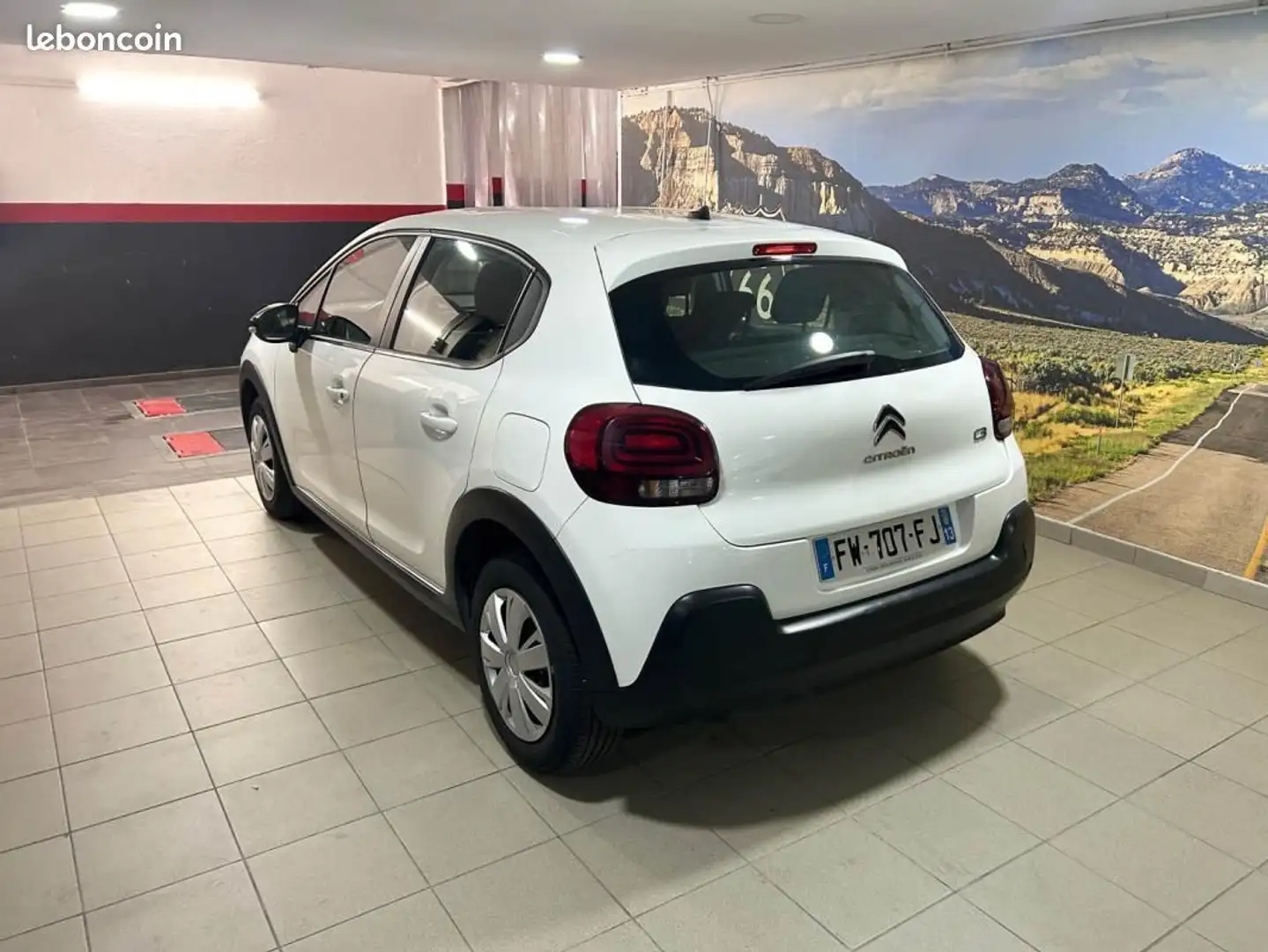 Citroen C3 Citroën 1.5 BLUE HDI 16V TURBO Blanc - 2