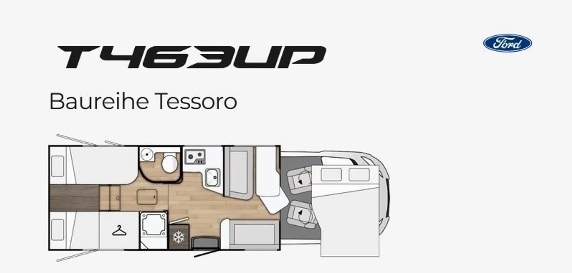 Benimar Tessoro T463 UP Blanc - 1