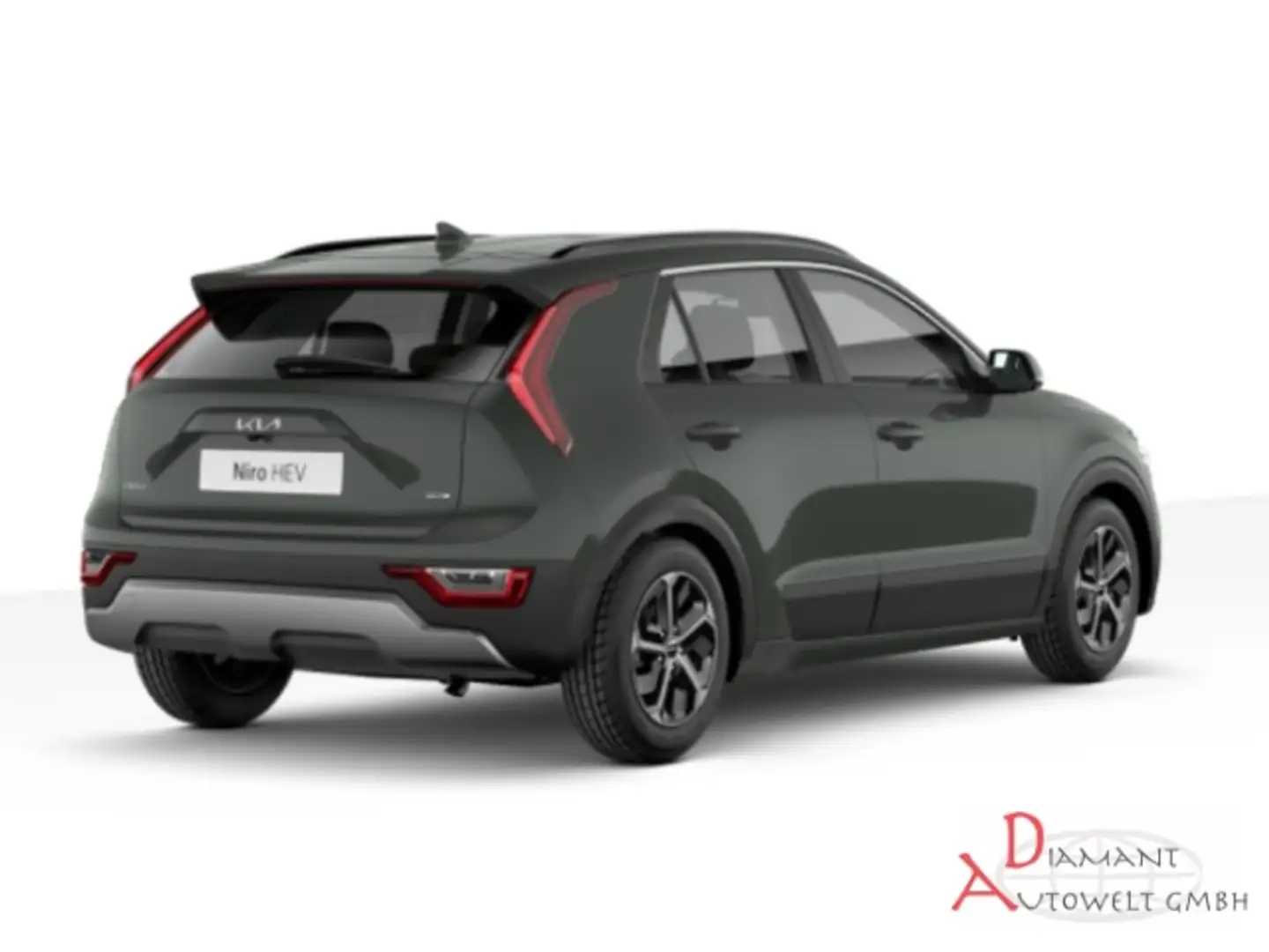 Kia Niro 1.6 HEV 129 DCT Vision mit Rückfahrkamera Зелений - 2