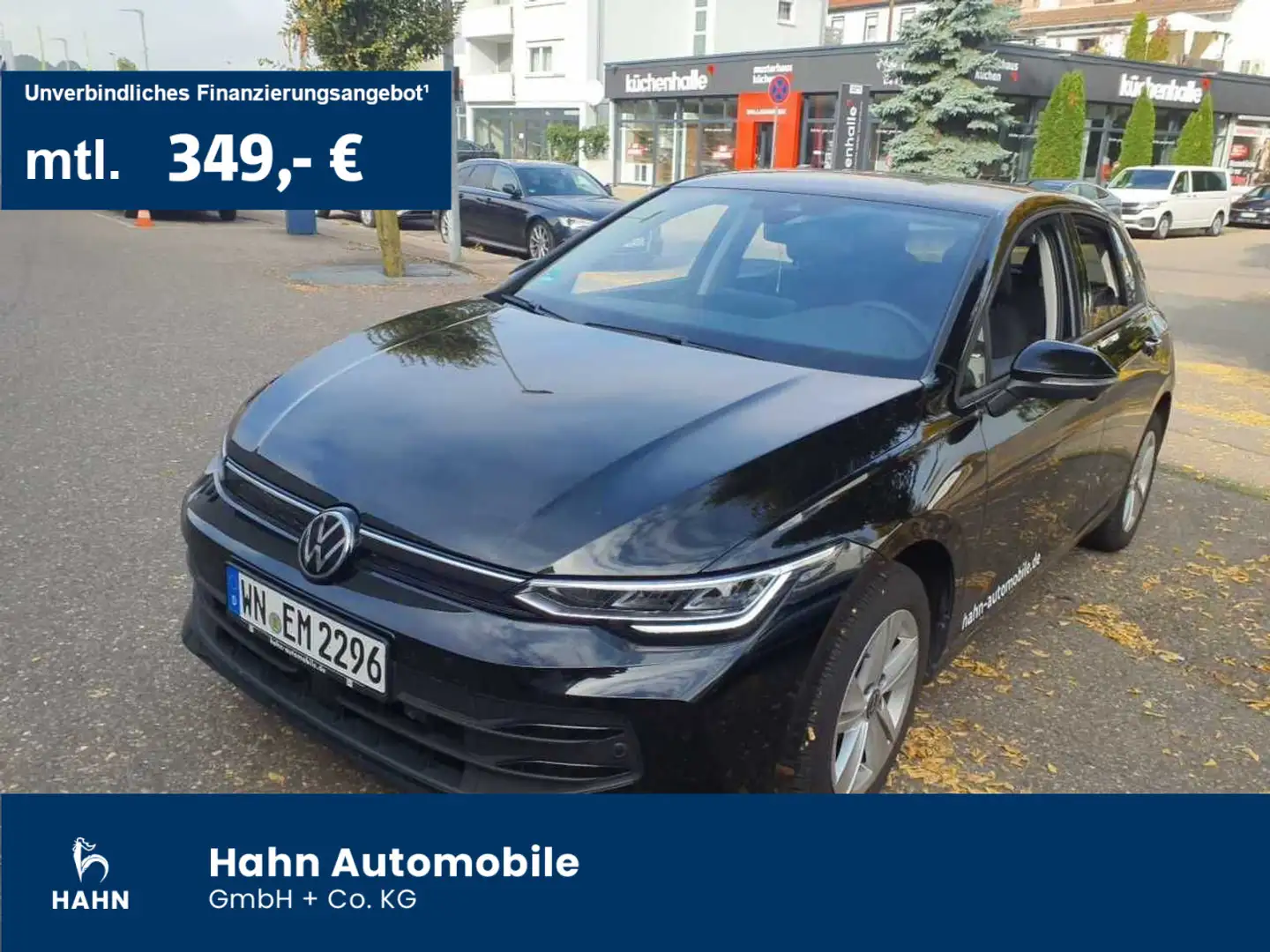 Volkswagen Golf VIII 1.5 eTSI DSG Life LED Navi ACC CAM Schwarz - 1