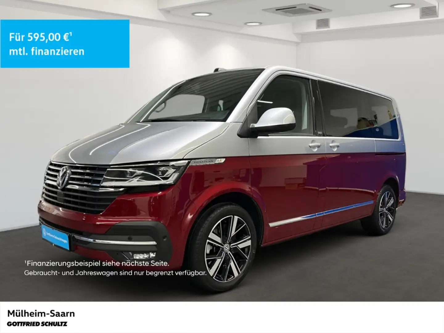 Volkswagen T6.1 Multivan 2.0 TDI SCR DSG 4Motion Generation Six LED Kamera Rot - 1