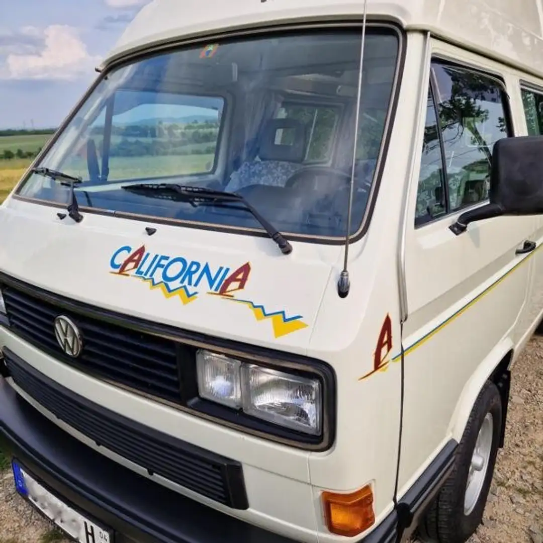 Volkswagen T3 California Blanc - 1