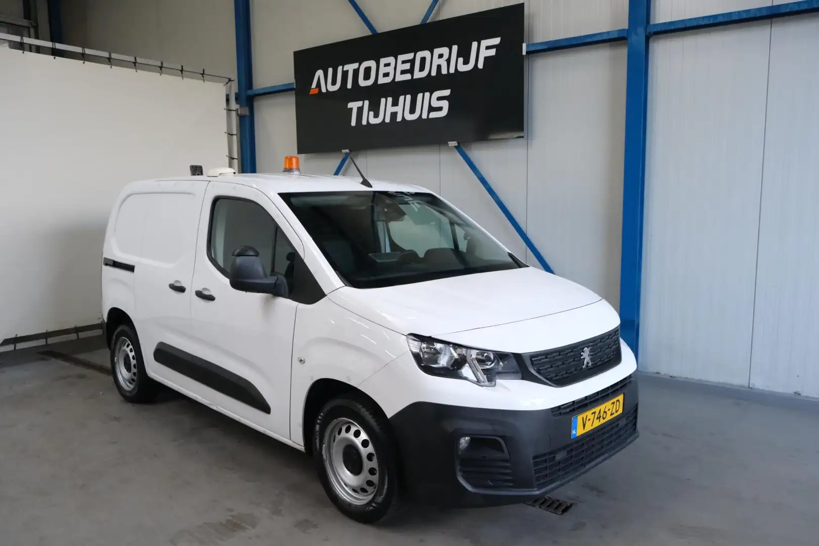Peugeot Partner 1.5 BlueHDI Premium Automaat - N.A.P. Airco, Cruis Blanc - 1