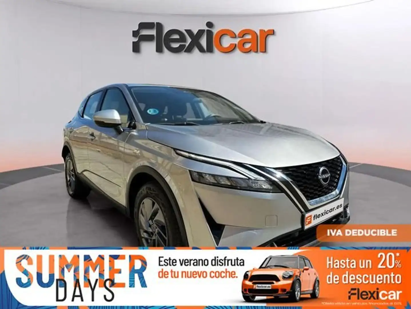 Nissan Qashqai +1.3DIG-T+ACENTA+160CV+2WD+CVT Gris - 1