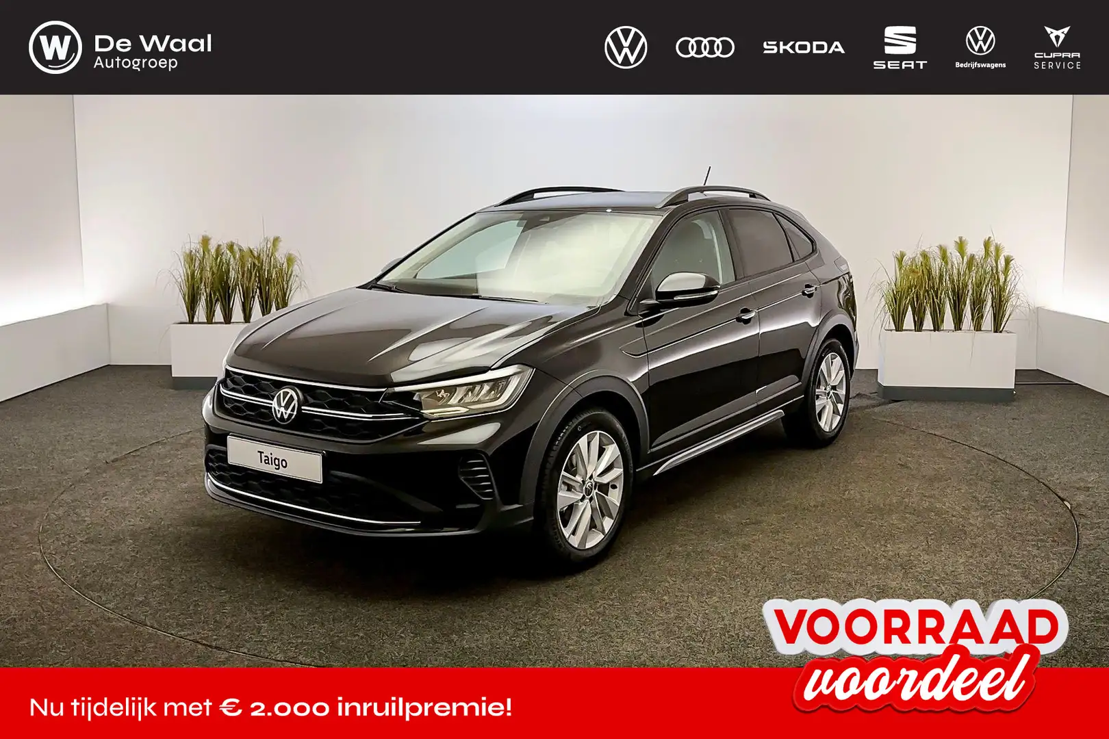 Volkswagen Taigo Life Edition 1.0 TSI Zwart - 1